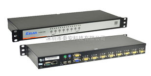 秦安数字IP远程KVM切换器XM0108i 高效远程管理的核心利器