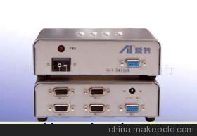 【4X1 VGA 切换器(图)】价格,厂家,图片,转换器/切换器,上海市虹口区亦欣电子产品商行-